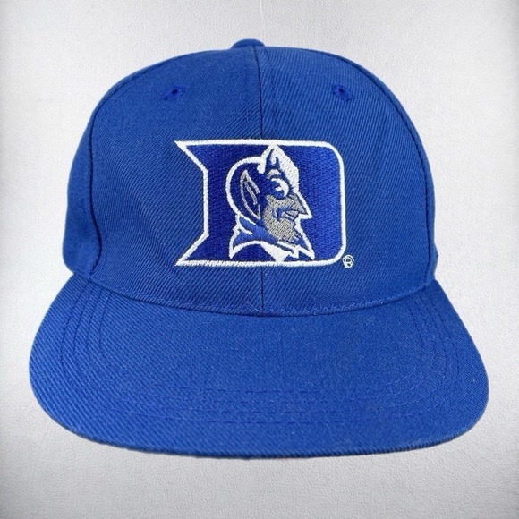 Sports Specialties Other - VTG Duke Blue Devils Sports Specialties Big Face Hat Snapback Wool Blend Rare